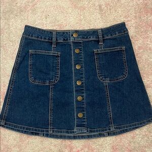 Altar’d state denim mini skirt